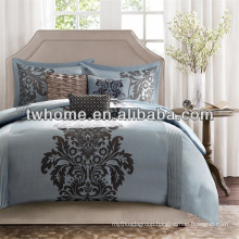 Madison Park Novak Comforter Duvet Cover Blue Jacquard Bedding Set